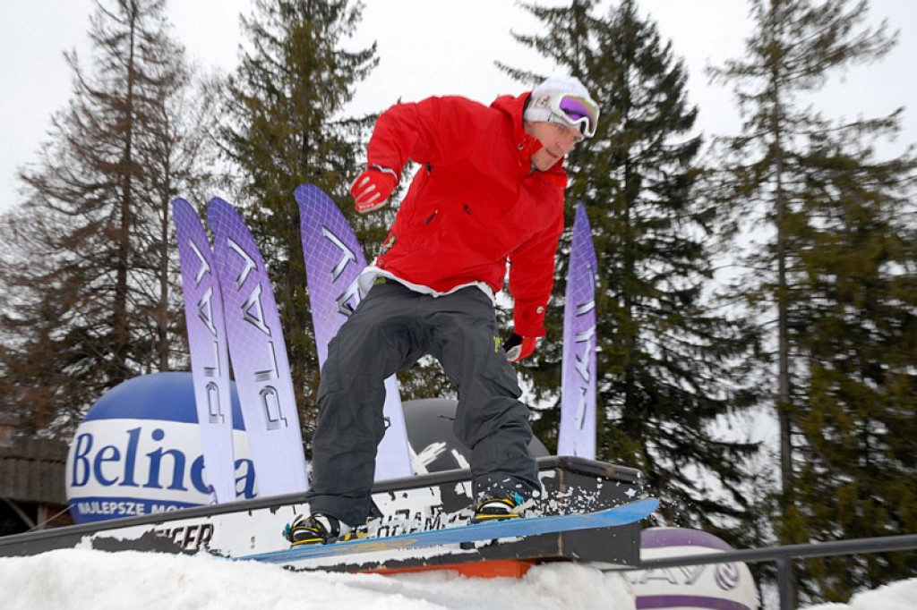 Snowboardowe Mistrzostwa Polski - Slopestyle Ciche