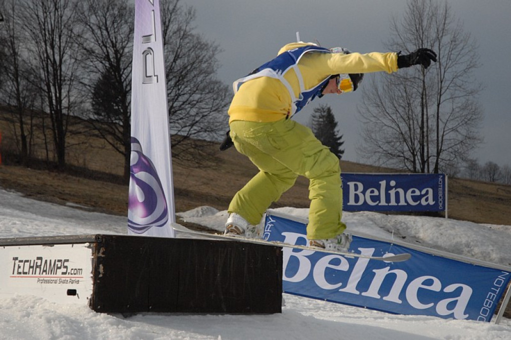 Snowboardowe Mistrzostwa Polski - Slopestyle Ciche