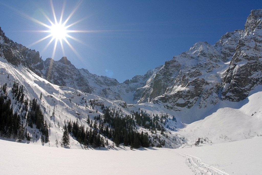 Poranek nad Morskim Okiem