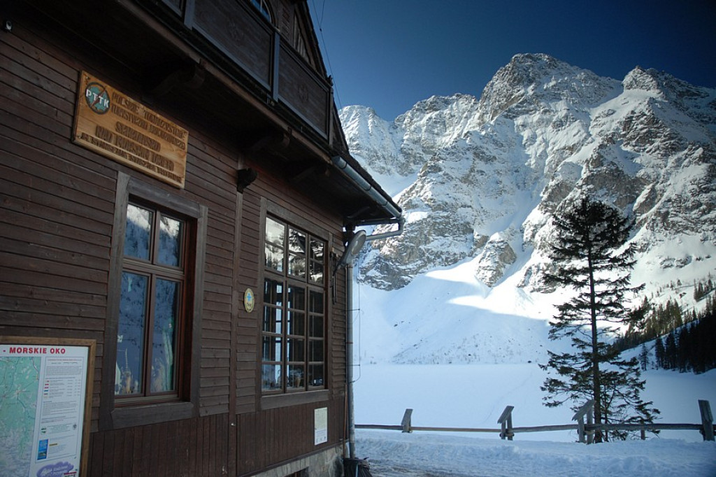 Poranek nad Morskim Okiem