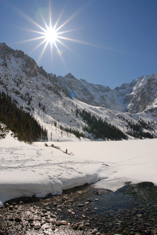 Poranek nad Morskim Okiem
