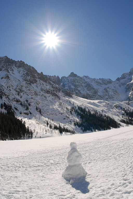 Poranek nad Morskim Okiem
