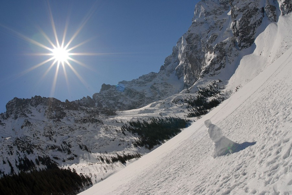 Poranek nad Morskim Okiem