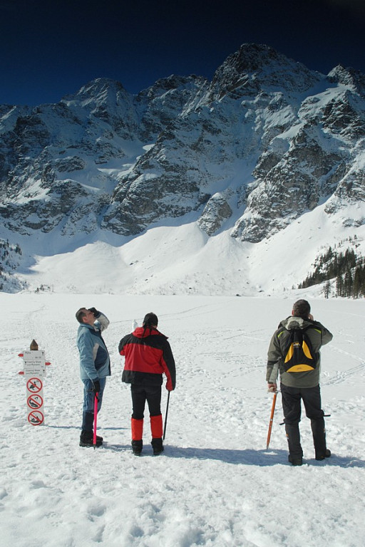 Poranek nad Morskim Okiem