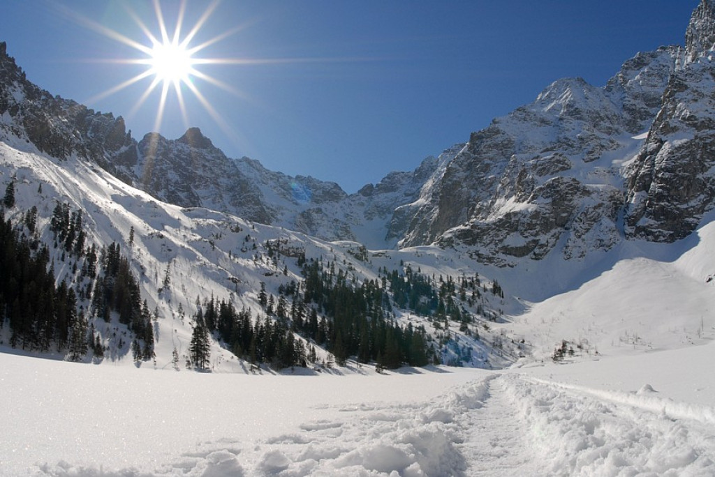Poranek nad Morskim Okiem
