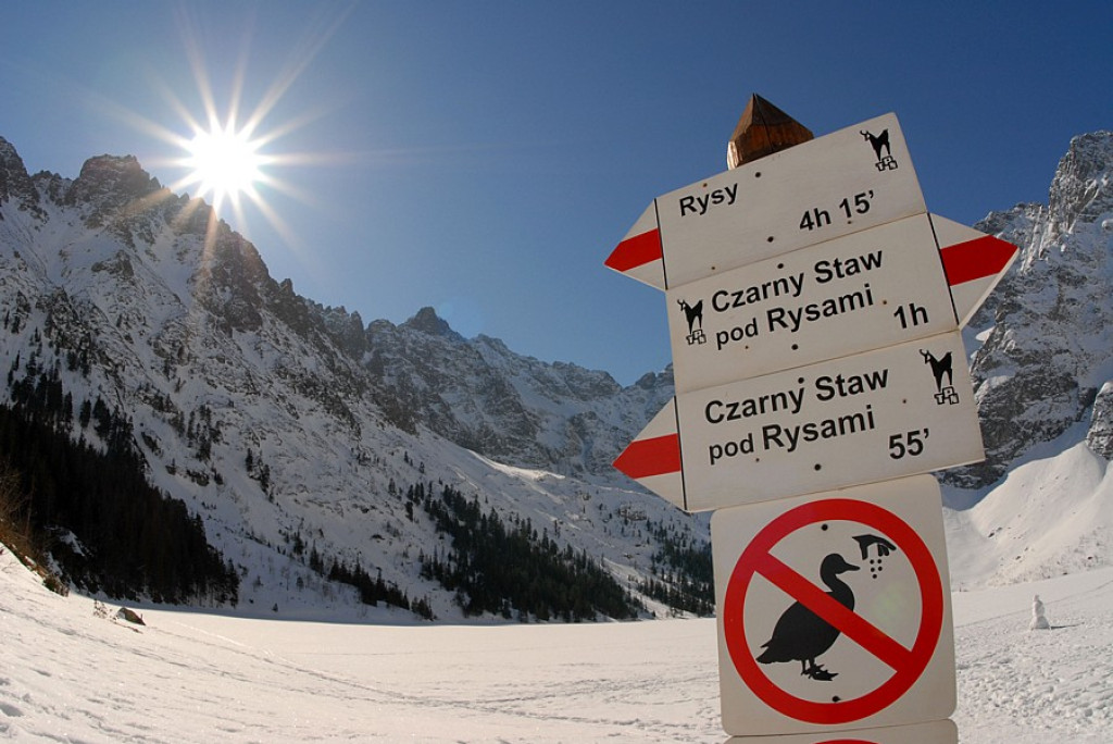 Poranek nad Morskim Okiem