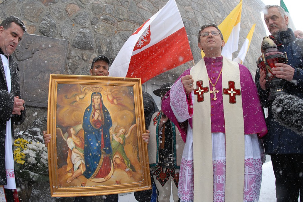 Płomień Lolka zapłonął na Kasprowym Wierchu