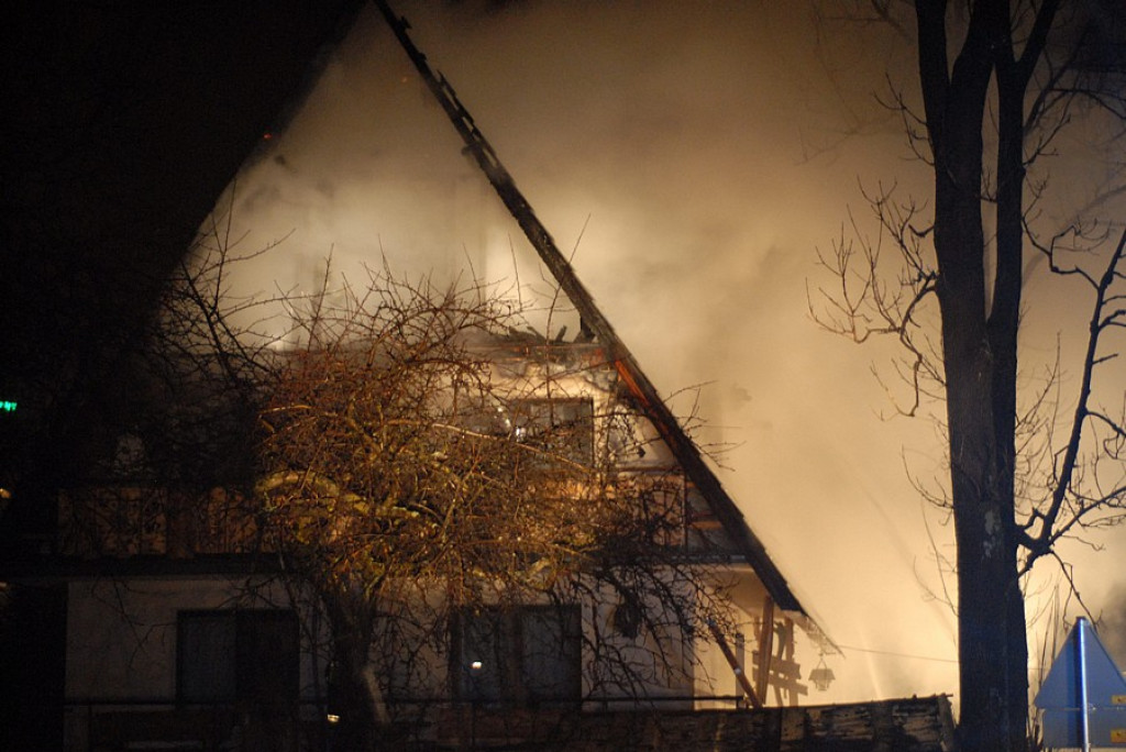 Pożar: Pensjonat Marysieńka w Zakopanem