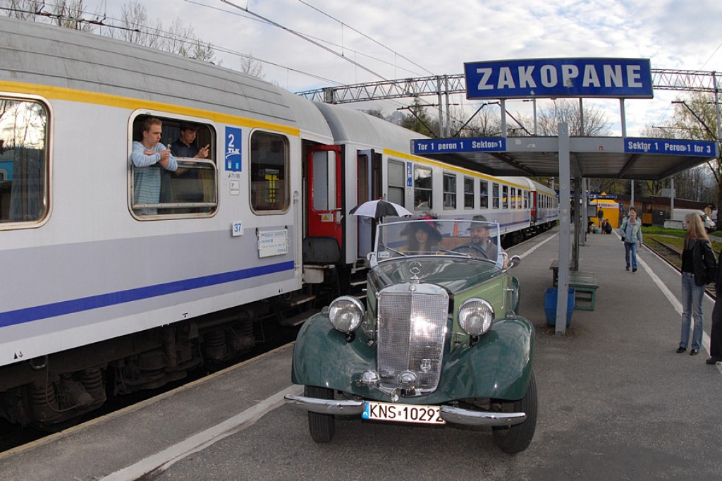 Pociąg Monciak-Zakopane