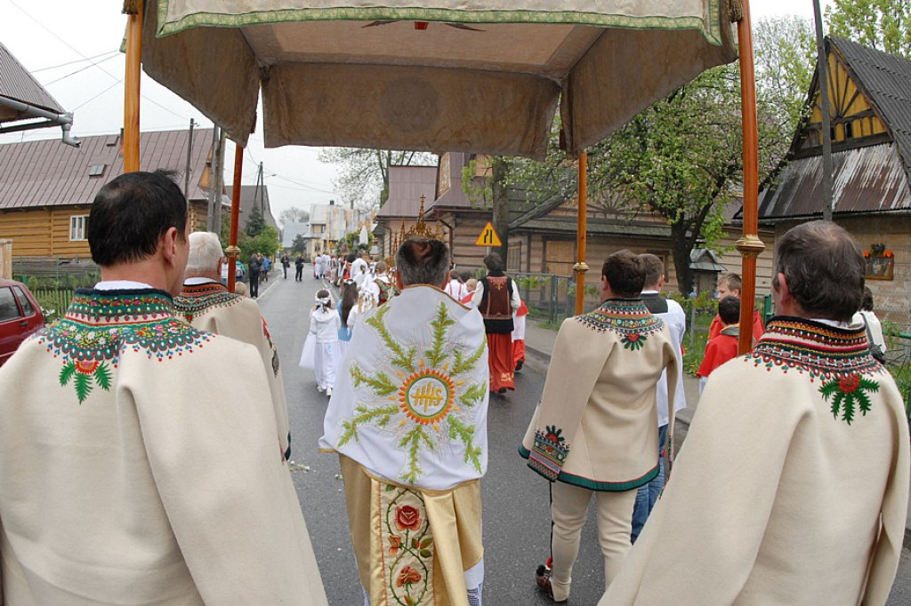 Procesja Bożego Ciała w Chochołowie