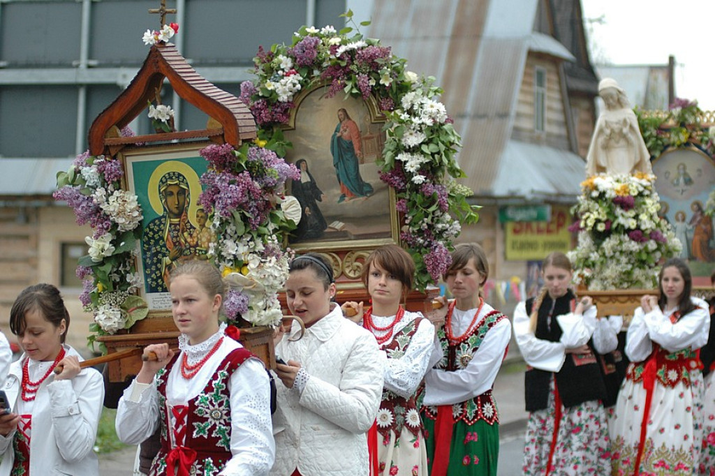 Procesja Bożego Ciała w Chochołowie