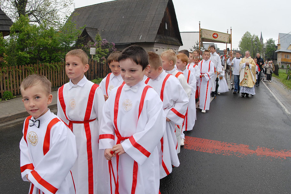 Procesja Bożego Ciała w Chochołowie