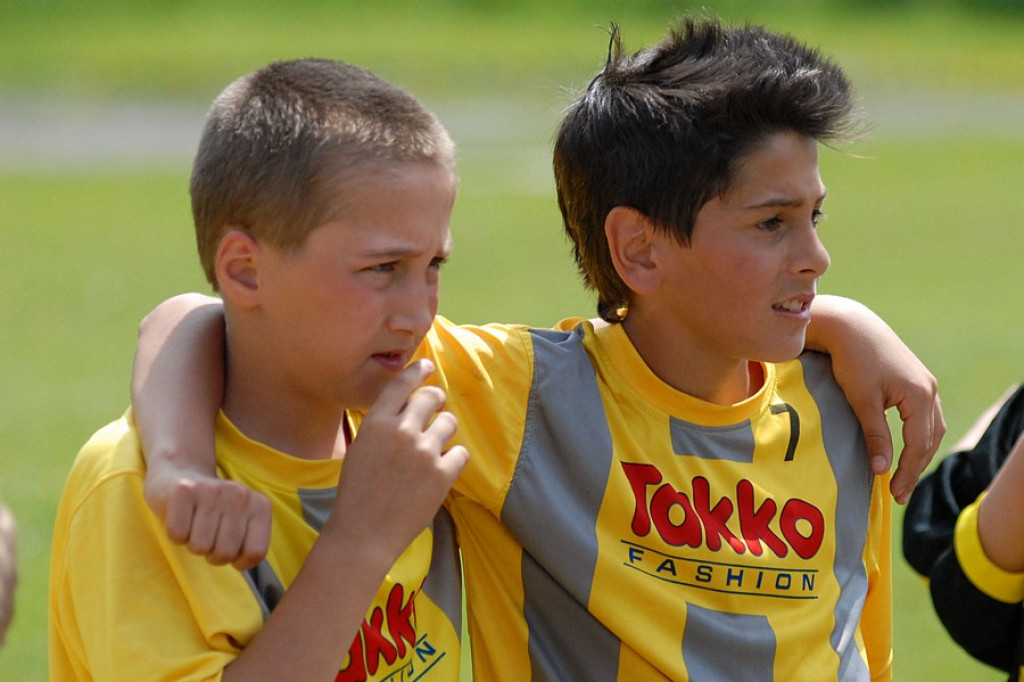 Piłkarski Dzień Dziecka na stadionie COS