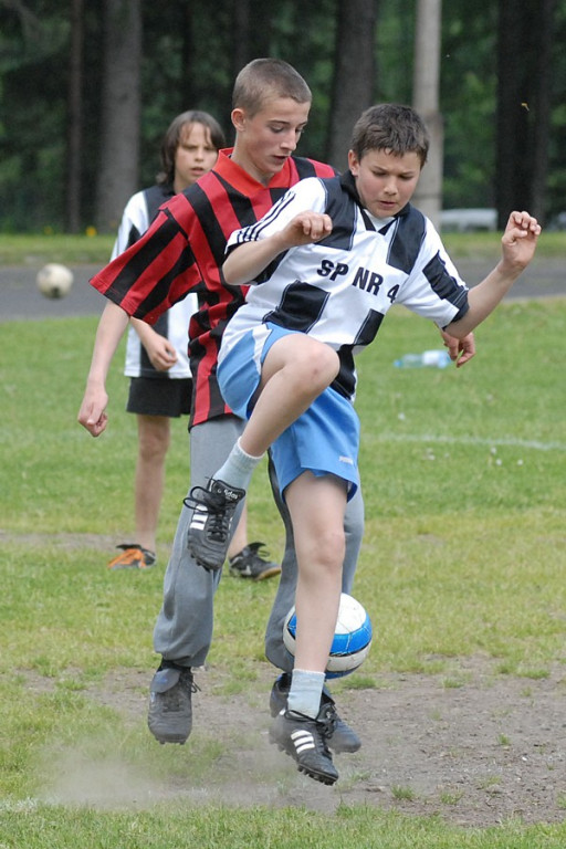 Piłkarski Dzień Dziecka na stadionie COS