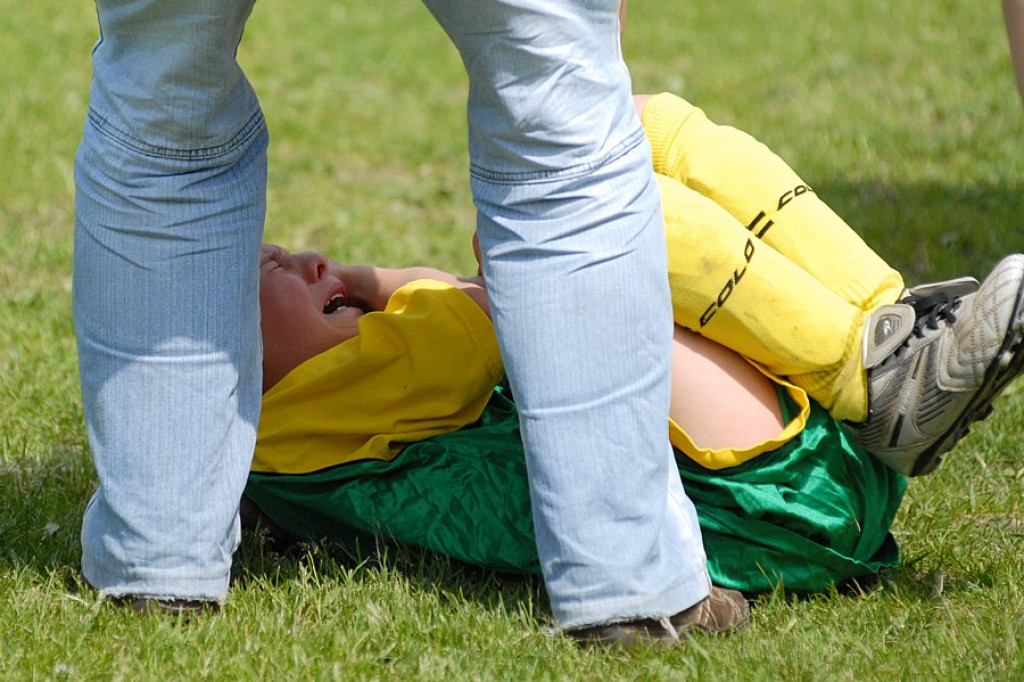 Piłkarski Dzień Dziecka na stadionie COS