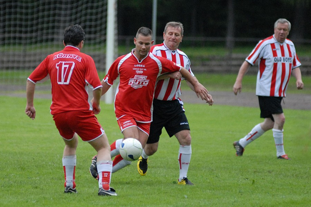 Polsko-Węgierski mecz piłkarski Old Boy-ów