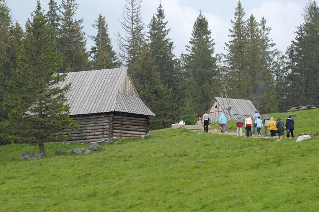 Wiktorówki i Polana Rusinowa na przełomie wiosny i lata