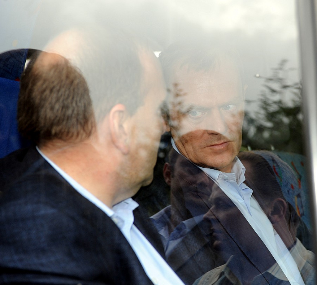 Premier Donald Tusk z wizytą w Nowej Białej