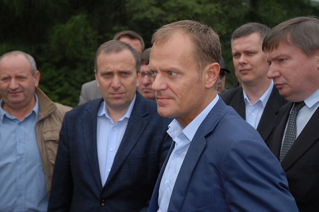 Premier Donald Tusk z wizytą w Nowej Białej