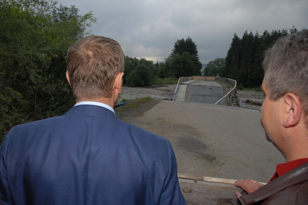 Premier Donald Tusk z wizytą w Nowej Białej