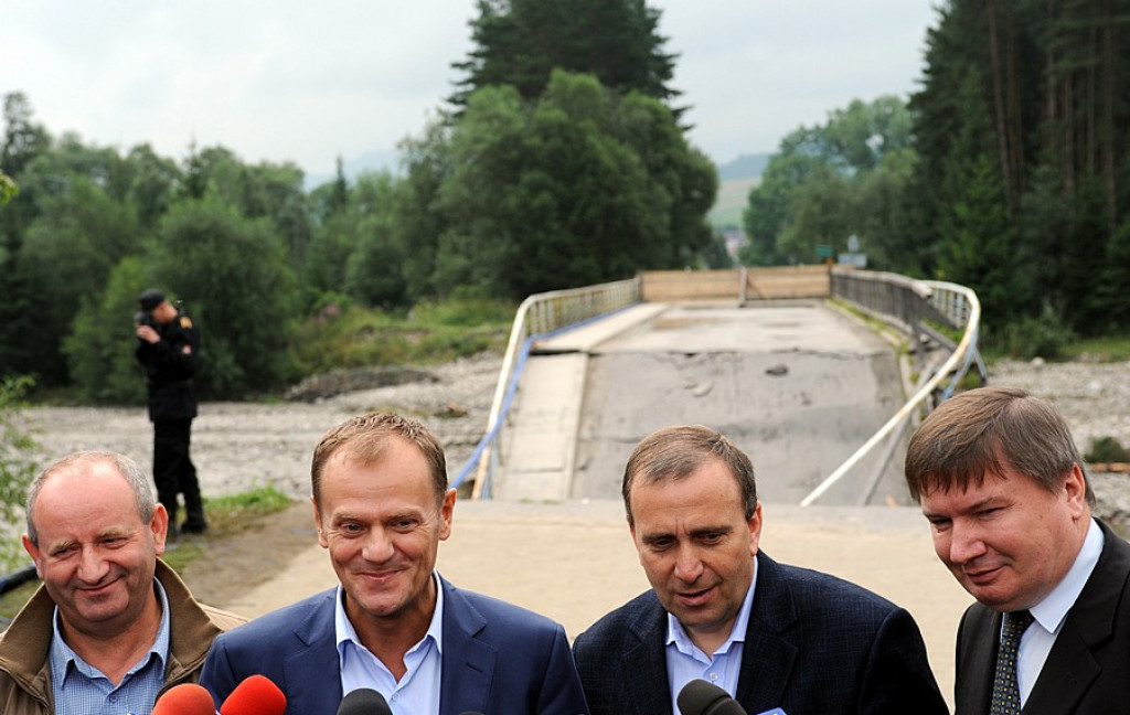 Premier Donald Tusk z wizytą w Nowej Białej