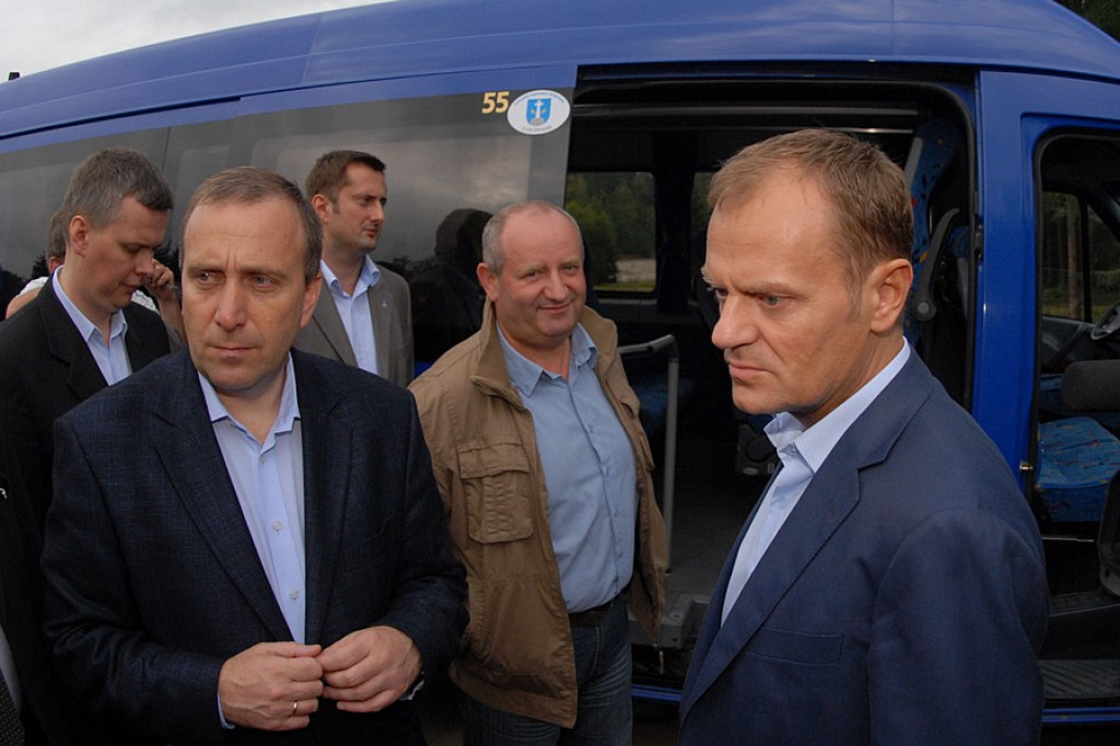 Premier Donald Tusk z wizytą w Nowej Białej