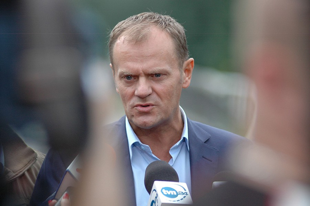 Premier Donald Tusk z wizytą w Nowej Białej