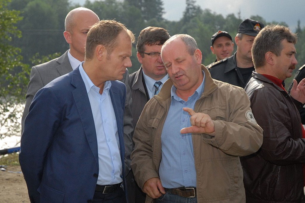 Premier Donald Tusk z wizytą w Nowej Białej