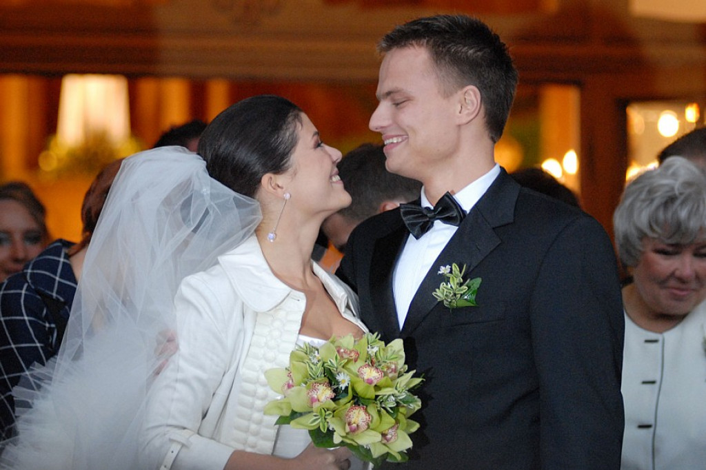 Kasia Cichopek i Marcin Hakiel na ślubnym kobiercu
