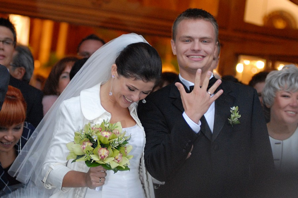 Kasia Cichopek i Marcin Hakiel na ślubnym kobiercu