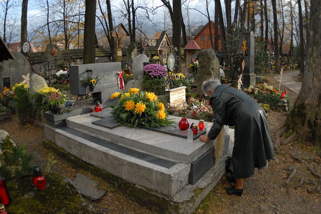 Święto Wszystkich Świętych na zakopiańskich cmentarzach