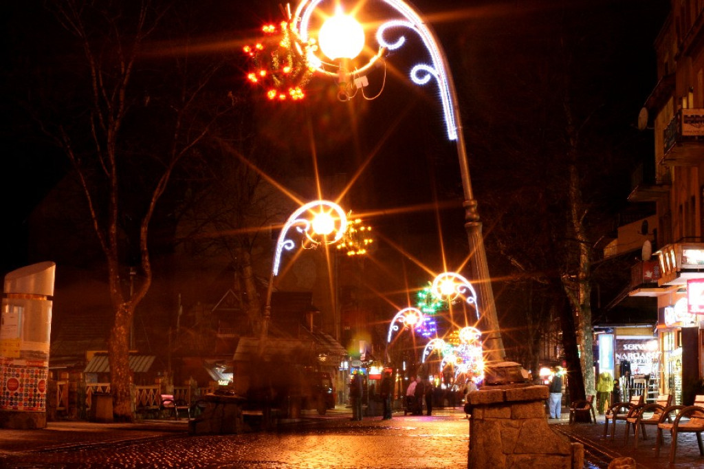 Zakopane już w świątecznych dekoracjach