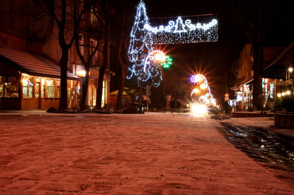 Zakopane już w świątecznych dekoracjach