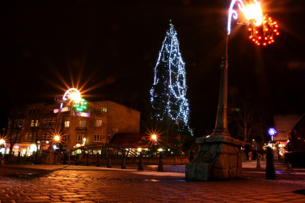 Zakopane już w świątecznych dekoracjach