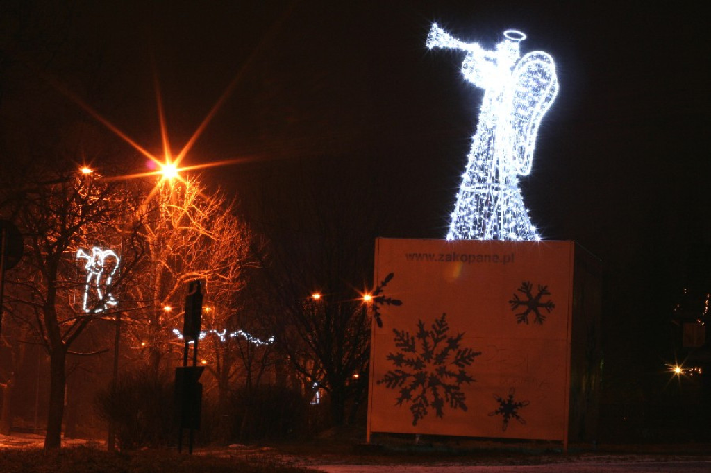 Zakopane już w świątecznych dekoracjach
