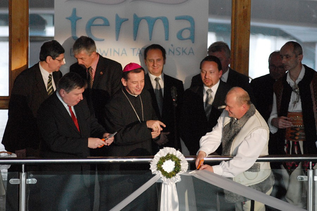 Termy w Bukowinie Tatrzańskiej: Uroczystość otwarcia
