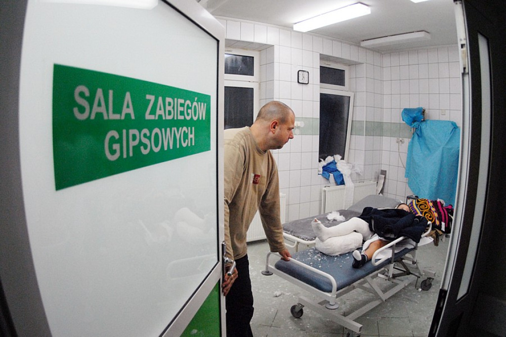 Kontuzjowani narciarze w zakopiańskim szpitalu