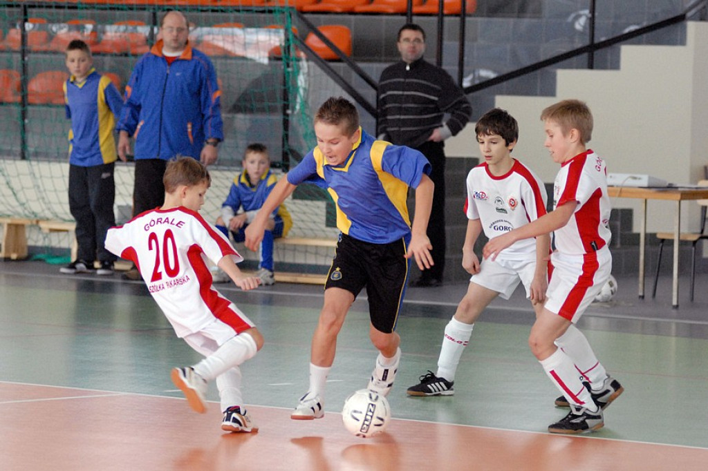 Turniej trampkarzy w Maniowach