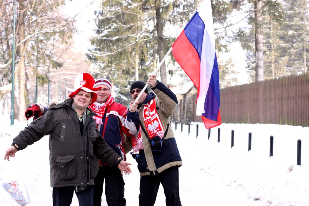 Kolorowe skoki. Kolorowy Puchar. Kolorowi kibice
