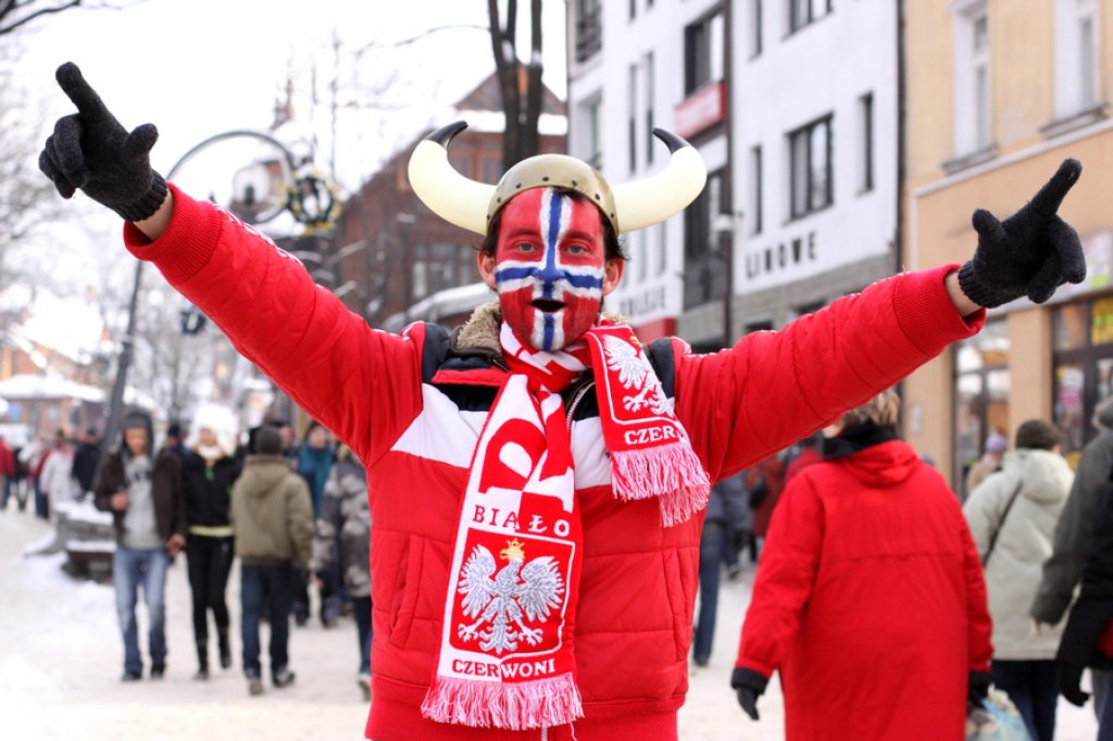 Kolorowe skoki. Kolorowy Puchar. Kolorowi kibice