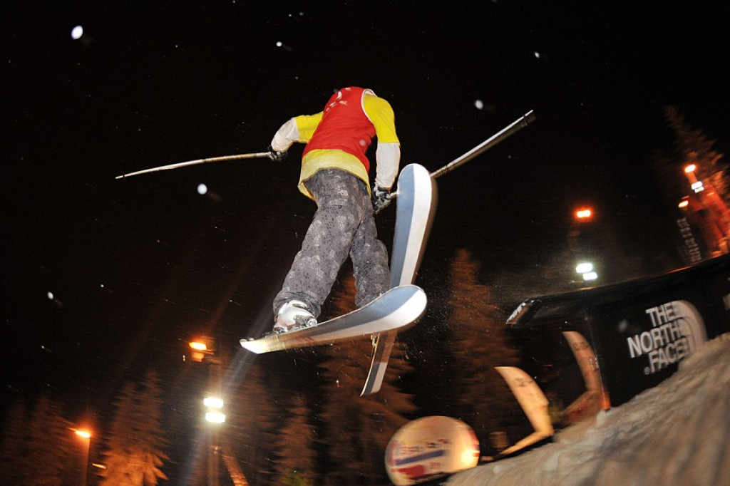 The North Face Polish Freeskiing Open 2009 - NIGHT RAILS
