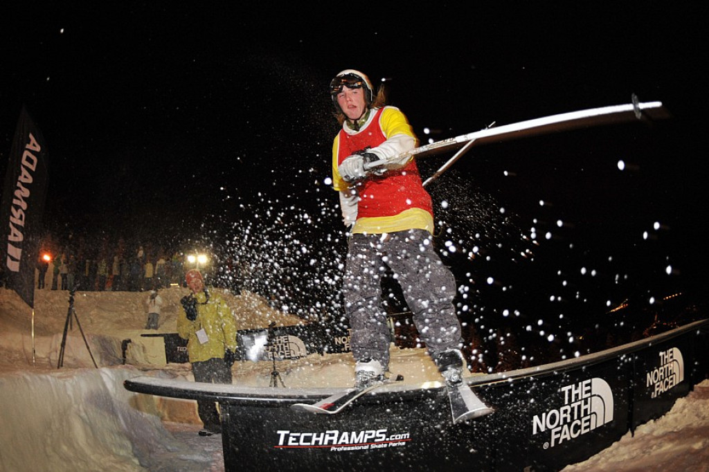 The North Face Polish Freeskiing Open 2009 - NIGHT RAILS