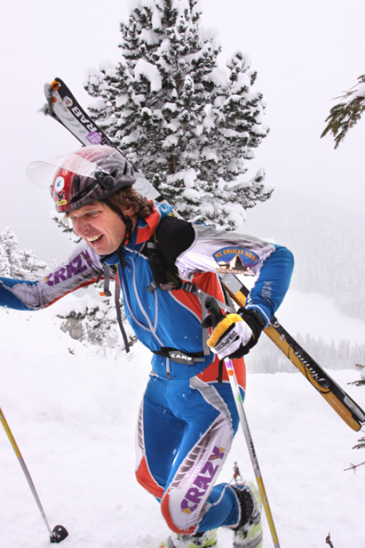 Ski-alpiniści na trasie