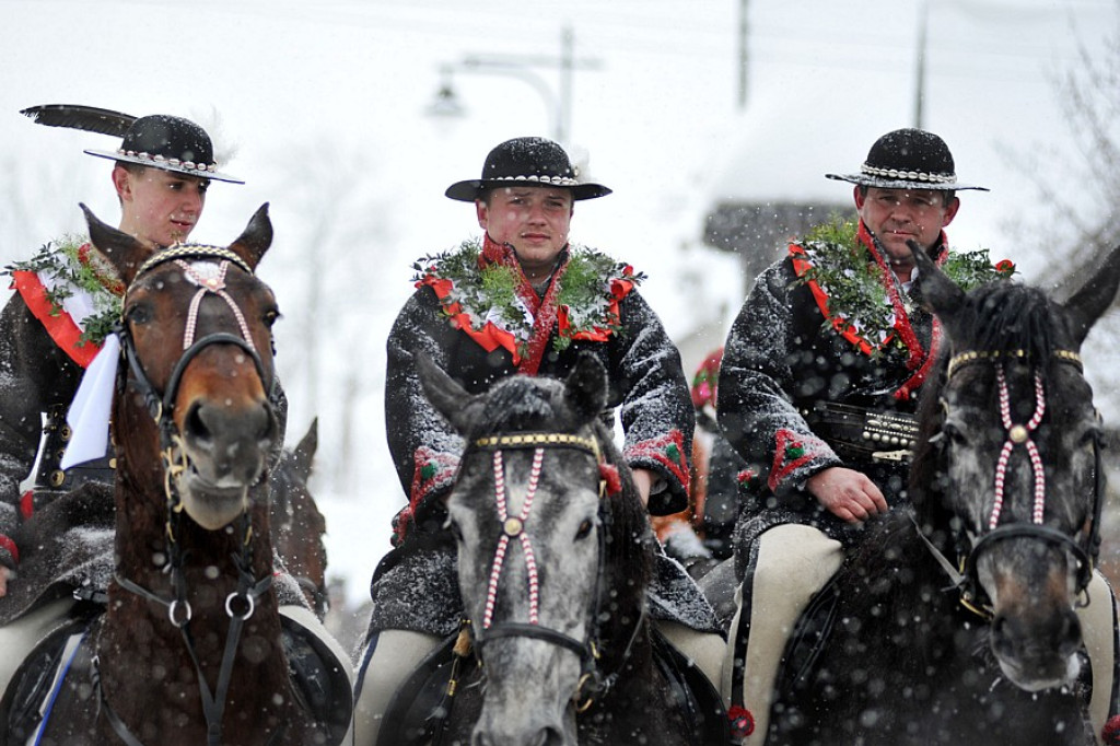 Karnawał Góralski w Bukowinie Tatrzańskiej - środa