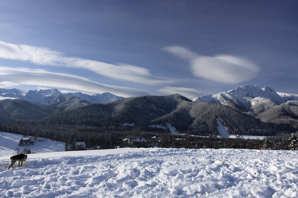 Tatry: Poranek ze słońcem