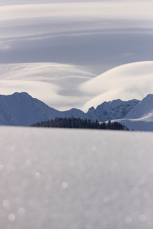 Tatry: Poranek ze słońcem