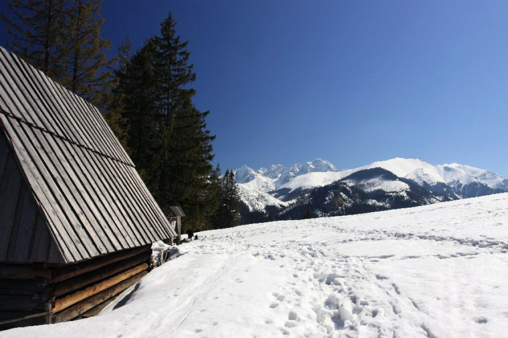 Bezchmurne niebo nad Rusinową