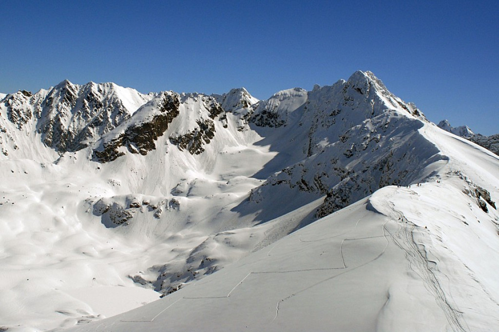 Tatry z lotu ptaka