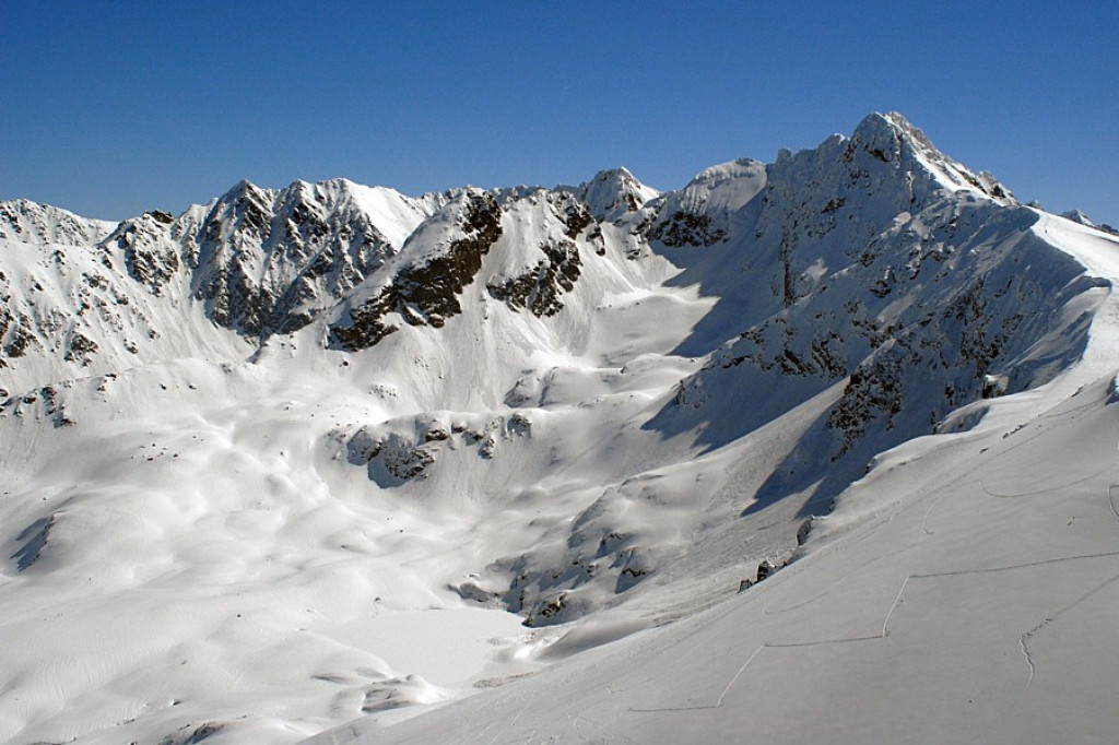 Tatry z lotu ptaka