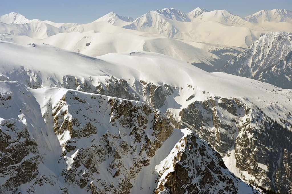 Tatry z lotu ptaka